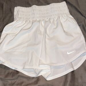 NWT High Waisted White Nike Women's Athletic Shorts